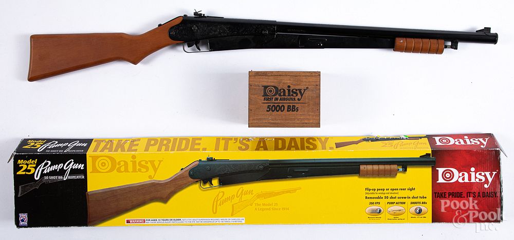 Appraisal: Boxed Daisy model Pump Gun together with a Boxed Daisy