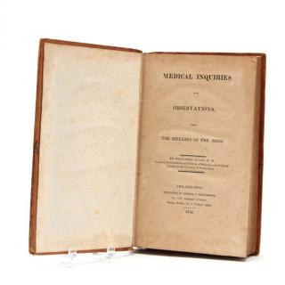 Appraisal: Rush Benjamin Medical Inquiries and Observations Upon Diseases of the