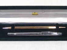 Appraisal: A Cross fountain pen together with a gilt metal biro