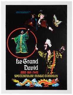 Appraisal: Le Grand David Group of a Dozen Magic Posters Le