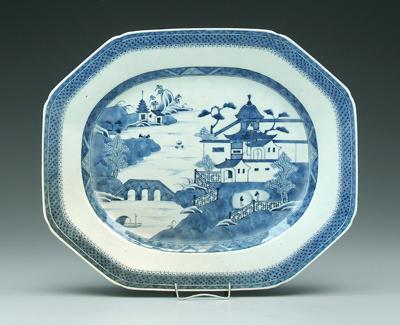 Appraisal: Chinese porcelain Canton platter late th early th century -