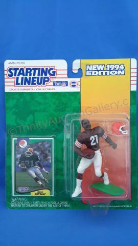 Appraisal: Starting Lineup Eric Metcalf Action Figure Cleveland Browns - Sealed