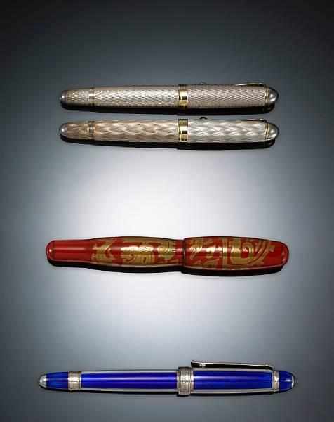 Appraisal: CLASSIC PENS CP AURORA Iliad Odyssey Set of Limited Edition