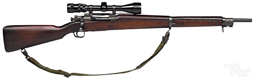 Appraisal: US Remington -A sniper bolt action rifle US Remington model