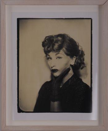 Appraisal: CINDY SHERMAN b UNTITLED LUCY-PHOTO BOOTH Sepia toned gelatin silver