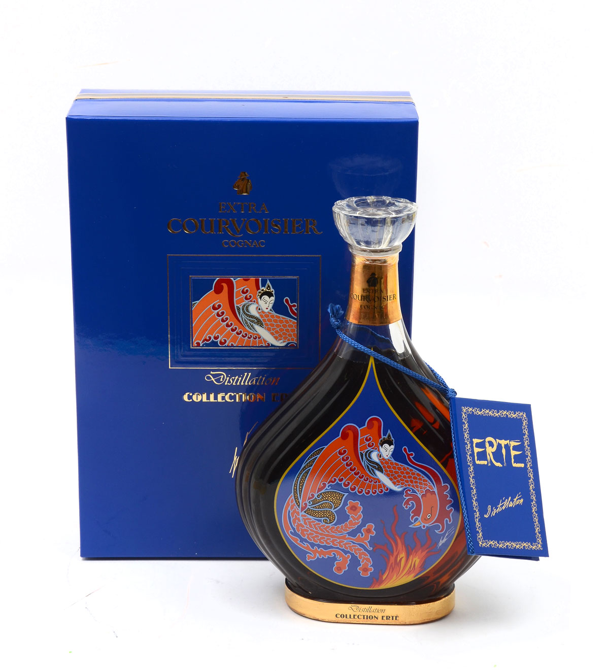 Appraisal: EDITION COURVOISIER ERTE COLLECTION - DISTILLATION ML Courvoisier in original