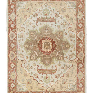 Appraisal: An Agra Wool Rug TH CENTURY feet x feet inches