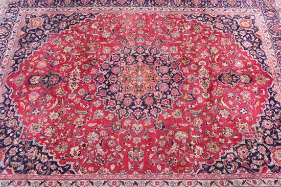 Appraisal: MASHAD RUG - ft in x ft in