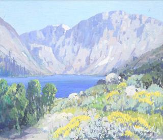 Appraisal: Painting Carl Sammons Carl Sammons American - Convict Lake Mammoth