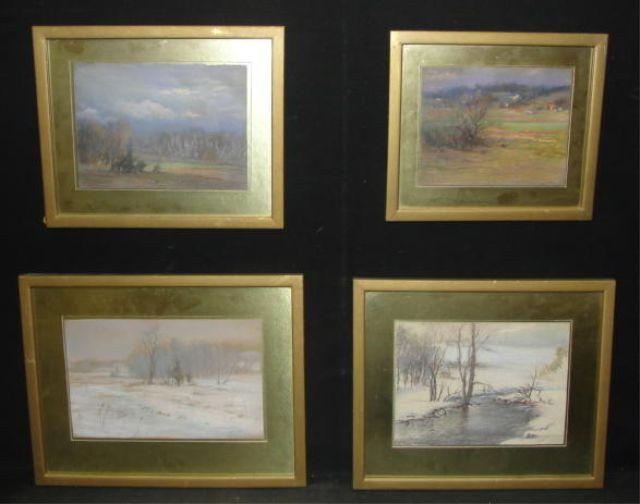 Appraisal: BERB W K Pastels All signed lower right From a