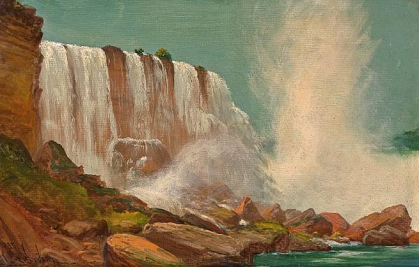 Appraisal: James Everett Stuart - Niagara Falls numbered signed and dated