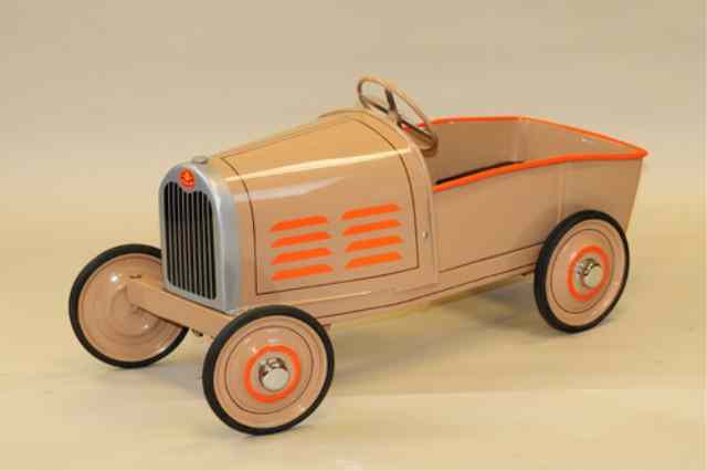 Appraisal: EUREKA RACER PEDAL CAR Small scale pedal car done in