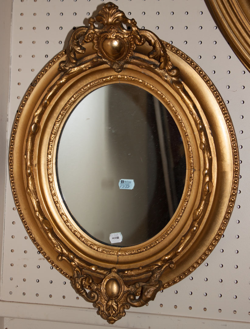 Appraisal: Three gilt mirrors