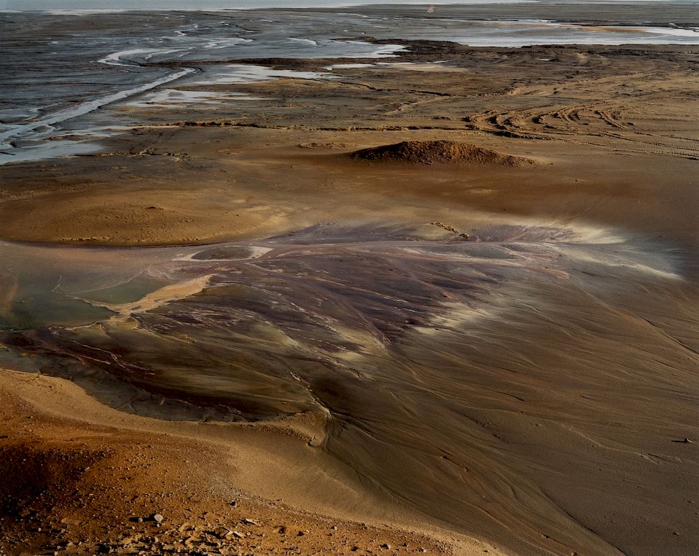 Appraisal: Edward Burtynsky Edward Burtynsky Canadian b Mines Inco Tailings Pond