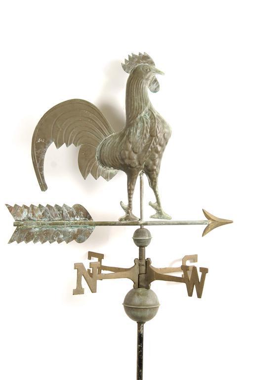 Appraisal: A copper weather vane