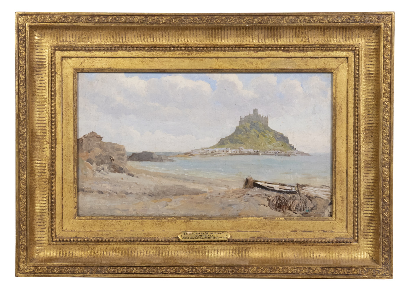 Appraisal: ANNA MARY RICHARDS BREWSTER MA NY - St Michael's Mount