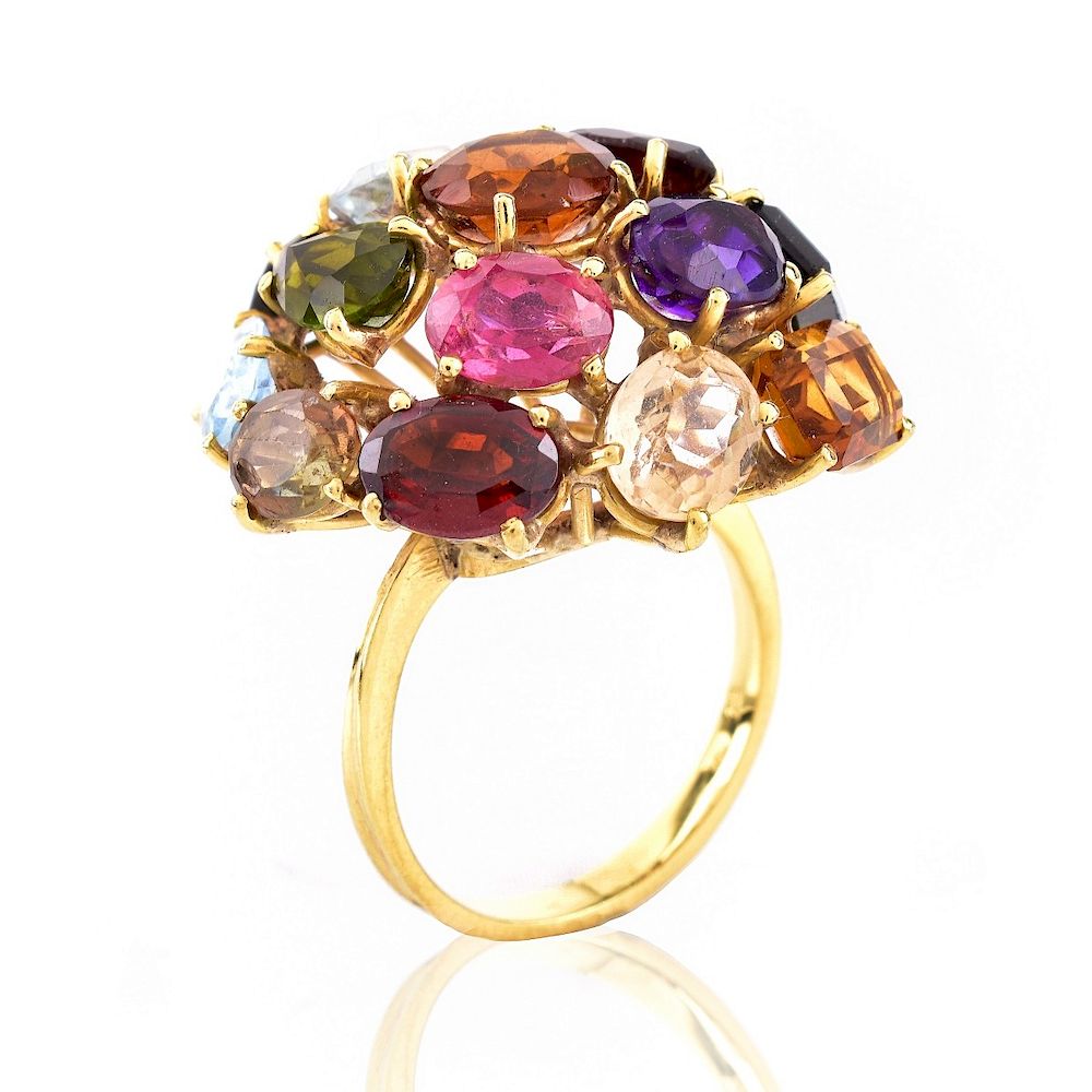 Appraisal: Vintage H Stern Multi Gemstone Ring Vintage H Stern Multi