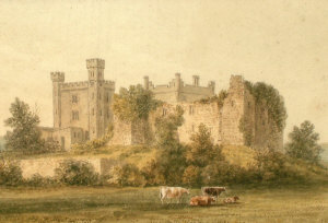 Appraisal: John Buckler FSA - - North View of Thurland Castle