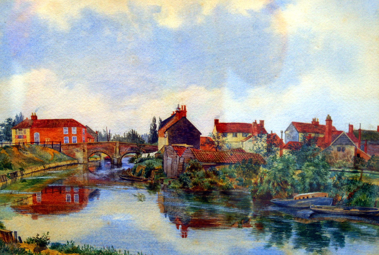 Appraisal: Francis Wormleighton Exh - A view of Earlham Bridge Norwich