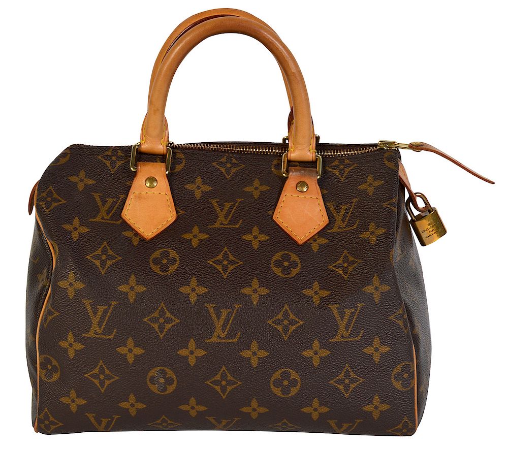 Appraisal: Louis Vuitton 'Speedy ' Brown Monogram Bag 'Speedy ' from