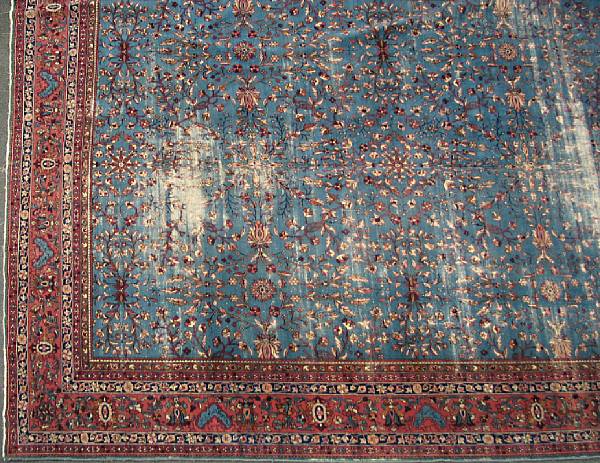 Appraisal: A Turkish carpet size approximately ft in x ft