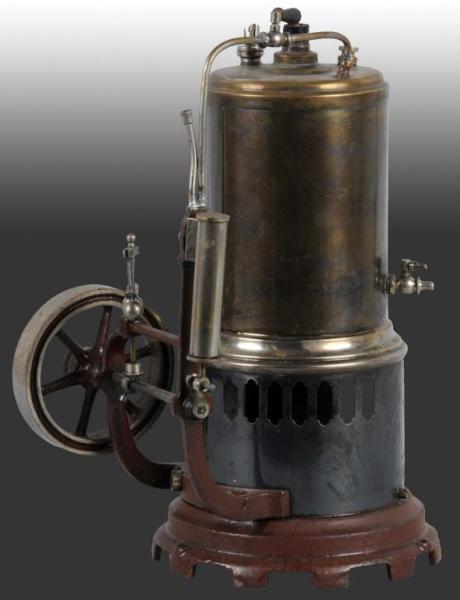 Appraisal: Carette Vertical Steam Engine Description Features include a swinging flyball