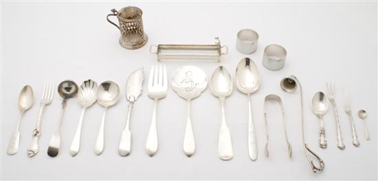 Appraisal: A Collection of American Sterling Silver Flatware comprising Reed and