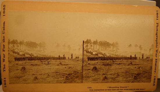 Appraisal: Civil War Stereoscopic Views ''Trophies in the Park WEst Point