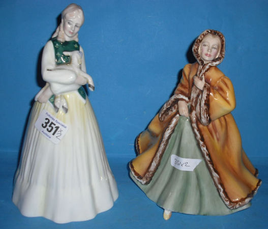 Appraisal: Royal Doulton Figure Springtime HN chipped base and Racheal HN