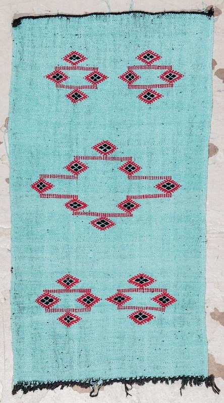 Appraisal: Modern Moroccan Kilim ' '' x ' '' Modern Moroccan