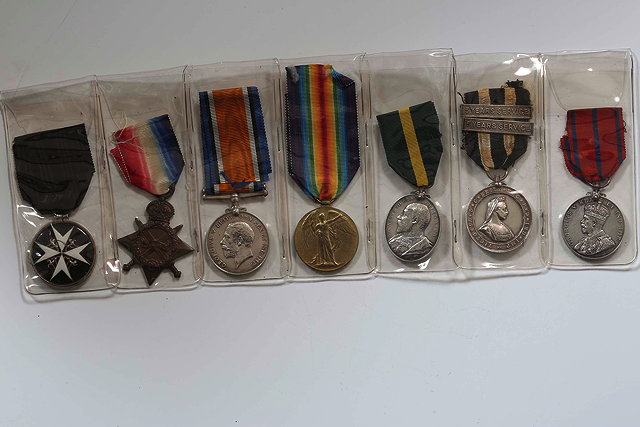 Appraisal: A GROUP OF MEDALS awarded to J O Vaughn consisting