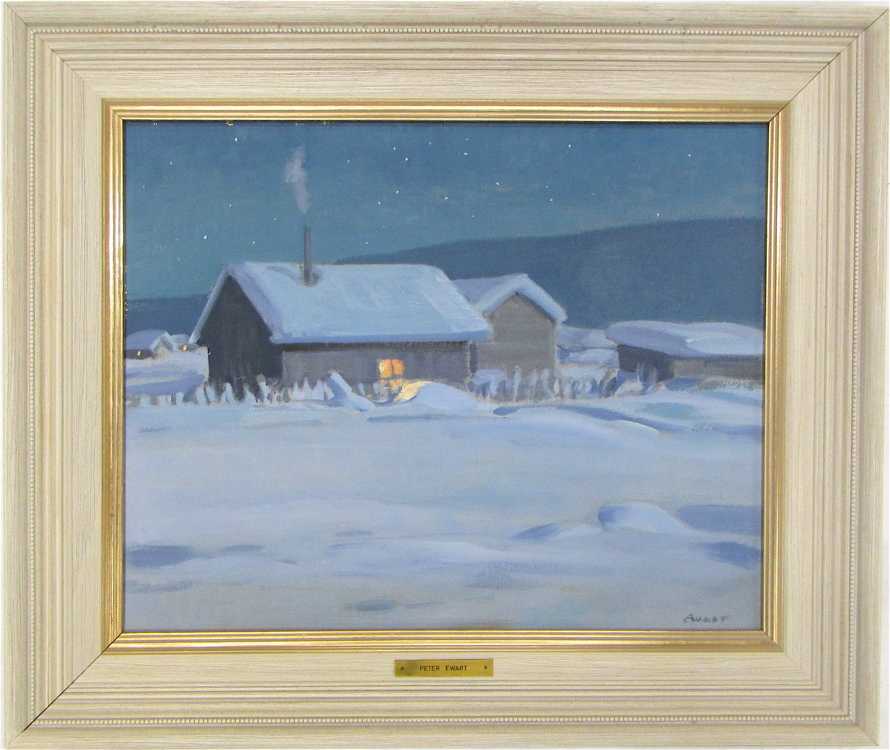 Appraisal: PETER EWERT OIL ON CANVAS British Columbia Canada - February