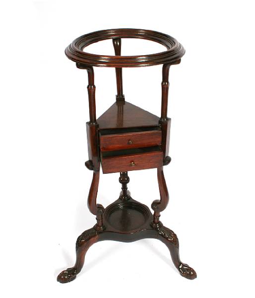 Appraisal: A Victorian wash stand height in diameter in