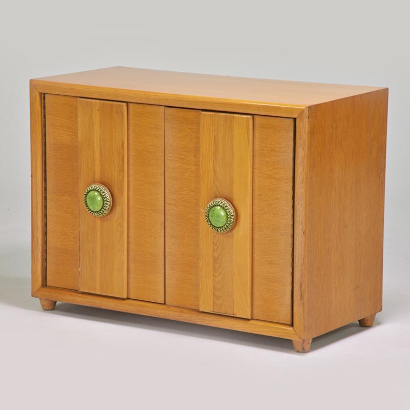 Appraisal: KARPEN FURNITURE Two-door cabinet fitted with drawers Grand Rapids MI