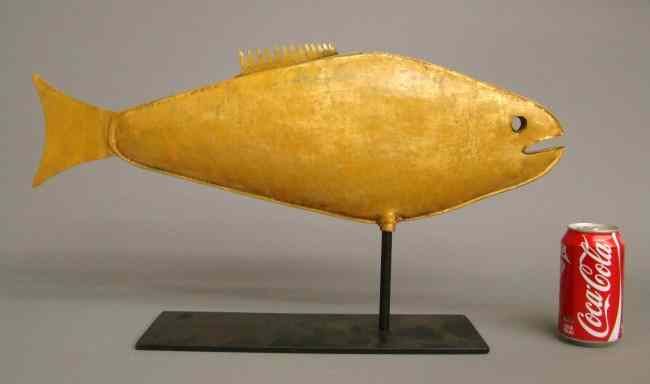 Appraisal: Fish weathervane '' Length '' Ht