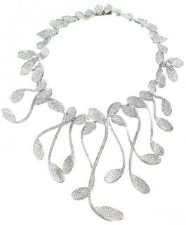 Appraisal: Impressive Cantamessa Karat Diamond Necklace Impressive Cantamessa Collana Brillanti Karat