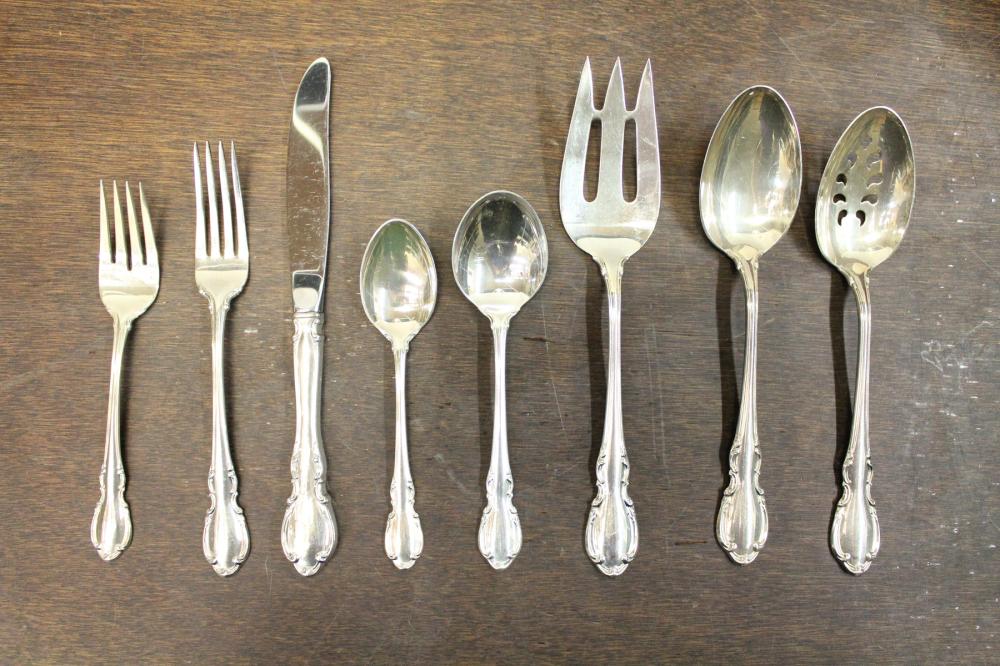 Appraisal: TOWLE LEGATO STERLING SILVER FLATWARE SET pieces comprised of dinner