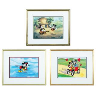 Appraisal: A Group of Three Walt Disney Company Animation Cels of