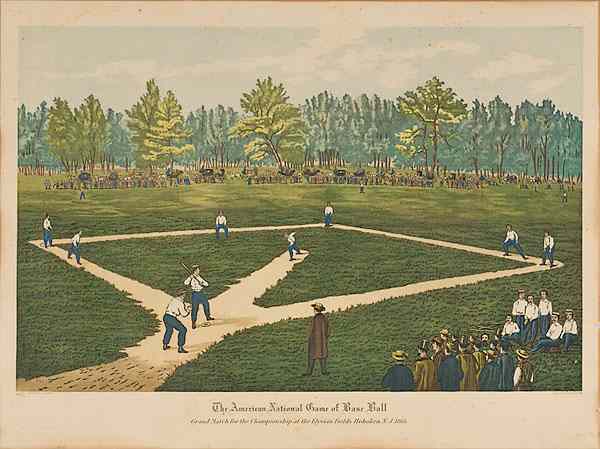 Appraisal: Baseball Game by Sidney Lucas Colored Etching s- s Titled