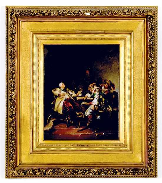 Appraisal: Jacob Emmanuel Gaisser German - A GREAT HAND oil on