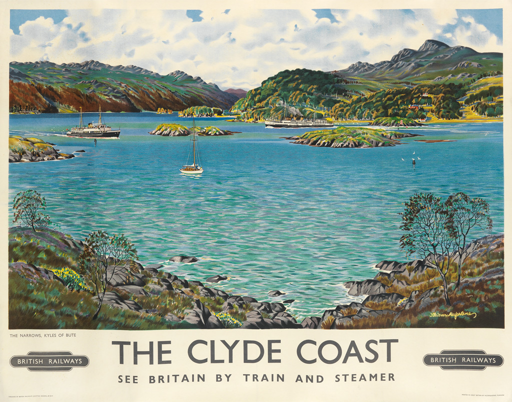 Appraisal: ALASDAIR MACFARLANE DATES UNKNOWN THE CLYDE COAST Circa x inches