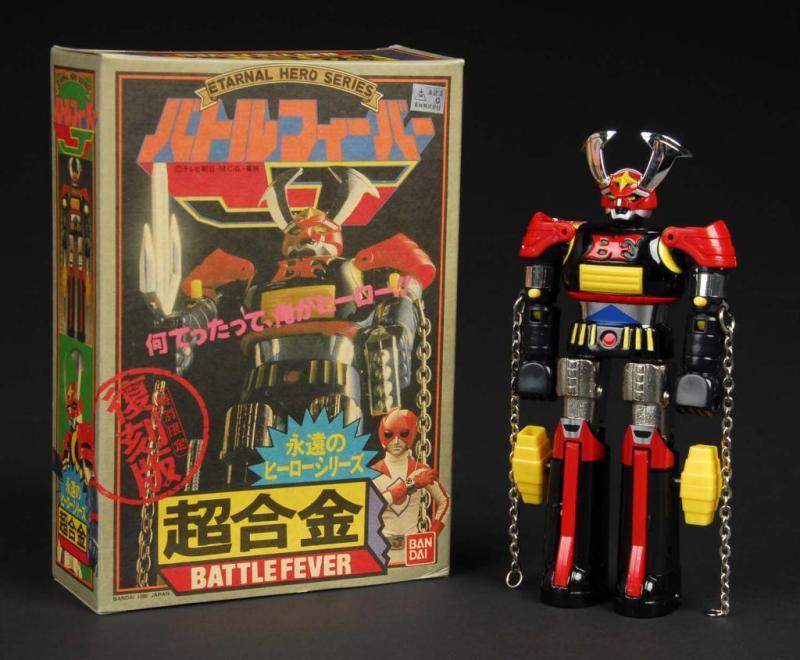 Appraisal: Chogokin Etarnal Heroes Series Battle Fever J Description Japanese Made