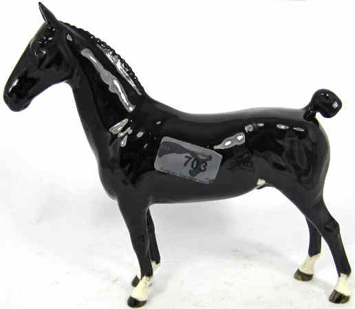 Appraisal: Beswick Model of Black Hackney Horse