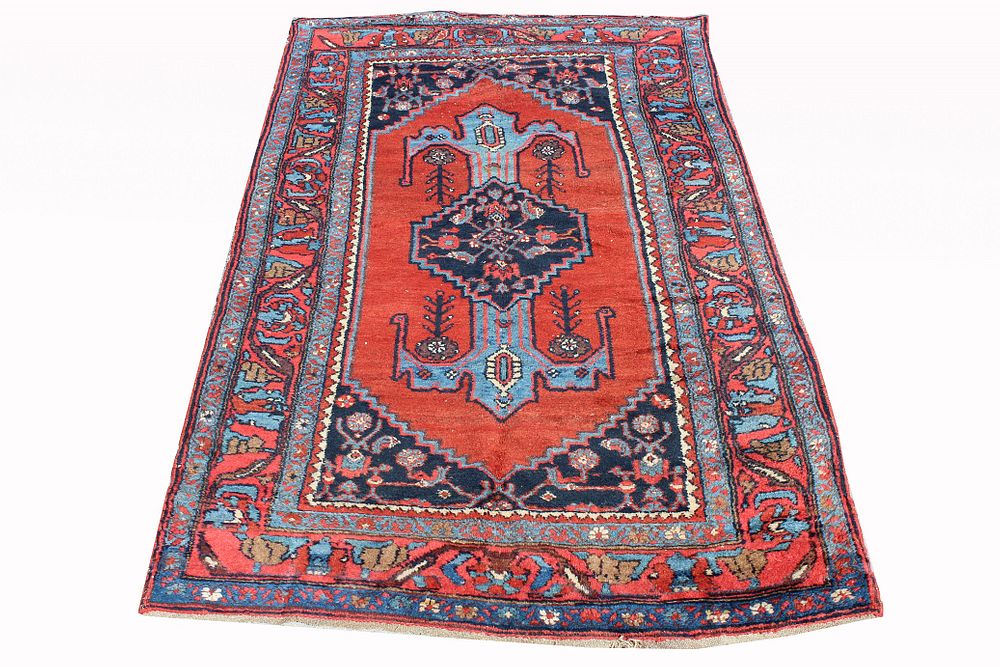 Appraisal: Persian Bijar Rug Persian Bijar Rug Size x inches Overall