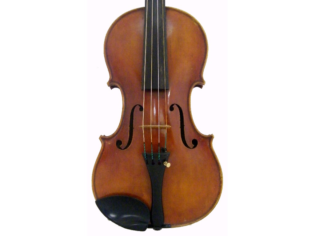 Appraisal: Good English violin by and labelled Made by Arthur Richardson