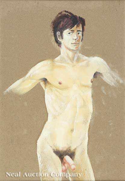 Appraisal: John Burton Harter American New Orleans - Standing Nude Male