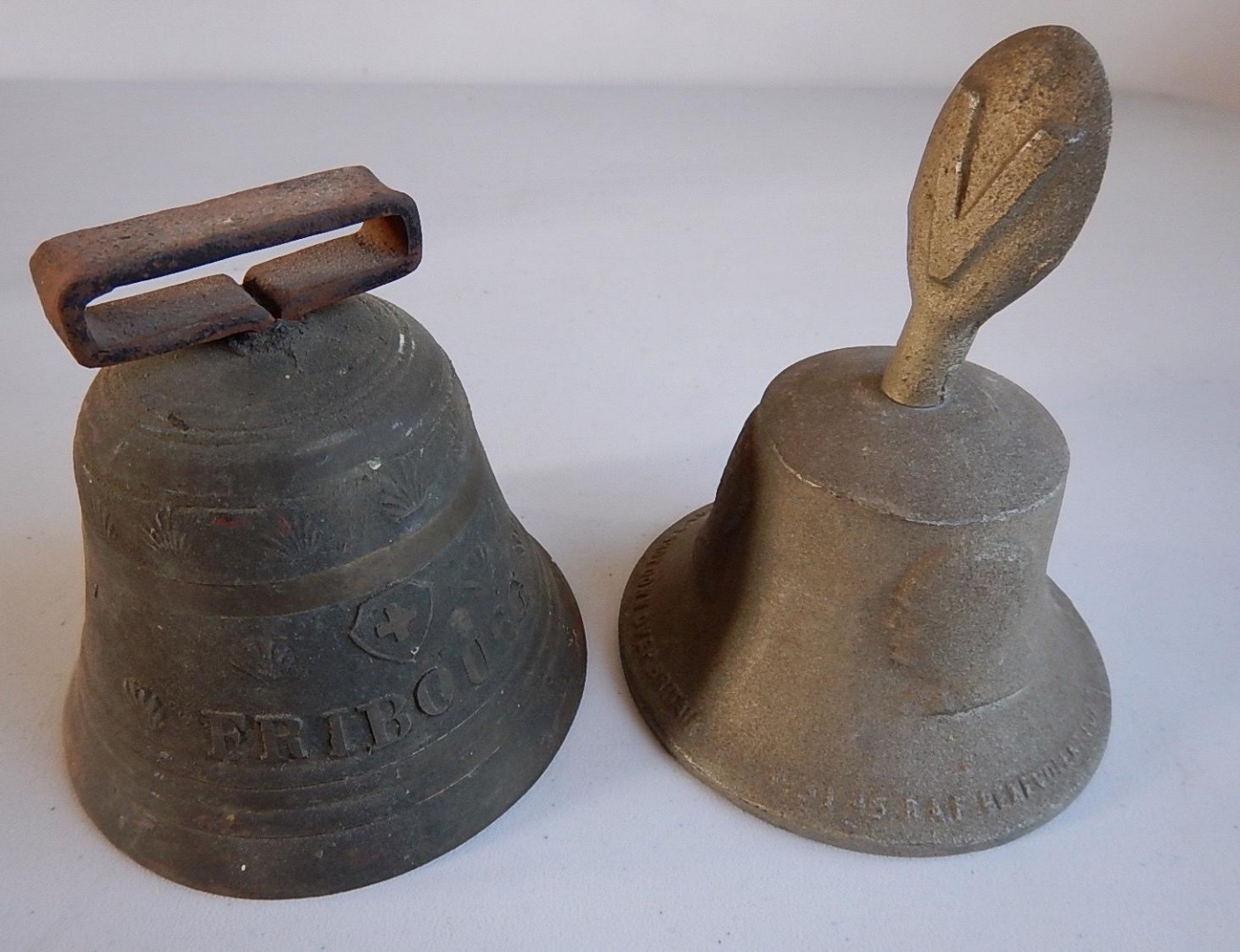 Appraisal: An RAF Benevolent Fund bell cast with Victory handle and