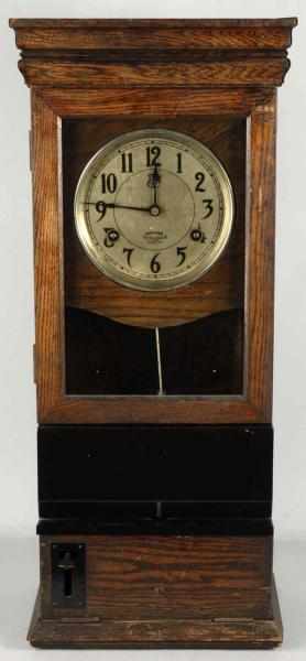 Appraisal: International Time Recording Company Clock Description Working Includes instructional manual