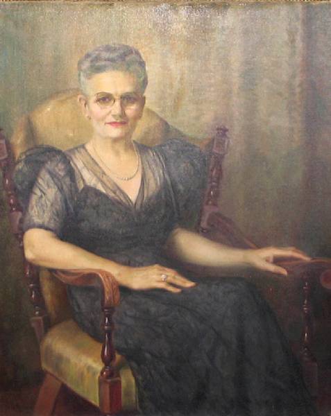 Appraisal: Geza Kende American - A Portrait of a Lady with