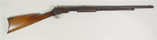 Appraisal: Model Winchester Rifle In long rifle Nearly all brown gun